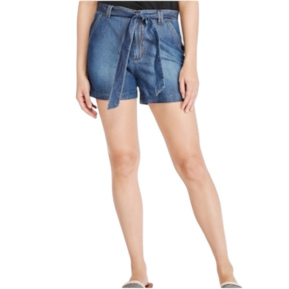 Kensie Jeans Chambray Shorts